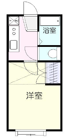 部屋の間取り図