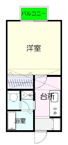 部屋の間取り図