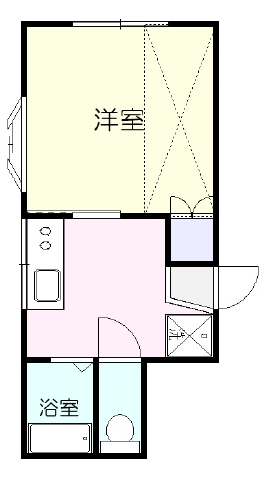 部屋の間取り図